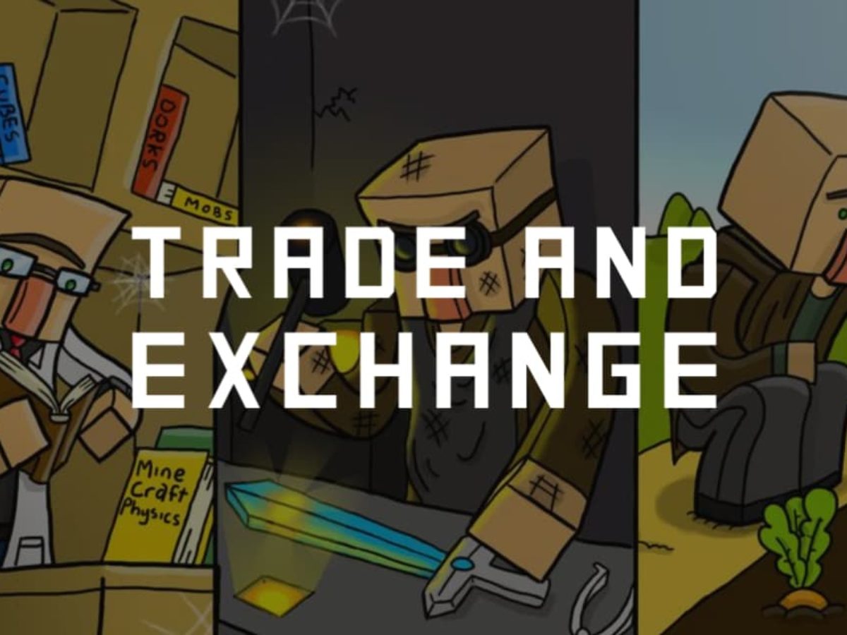 How To Trade And Exchanges With The Villagers In Minecraft Minecraft Tutos How To Trade And Exchanges With The Villagers In Minecraft Minecraft Tutos