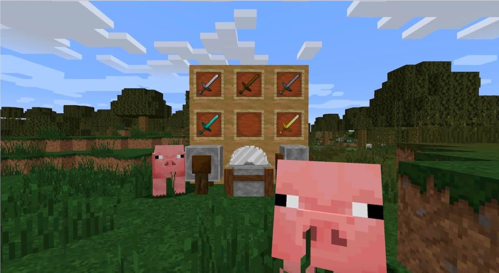 Faithful resource pack : pig and sword
