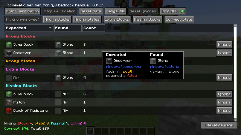 litematica schematic mod verifier