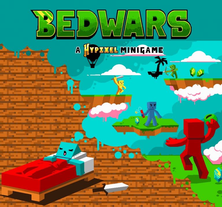 Minecraft Bed Wars - INACREDITÁVEL O QUE ACONTECEU! 