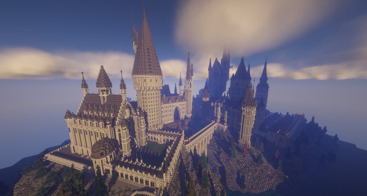 Un RP MAPA de Harry Potter en Minecraft