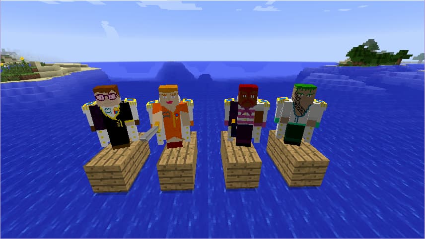 NORO NORO NO MI MINECRAFT ONE PIECE MOD CO-OP PART 6 (Mine Mine