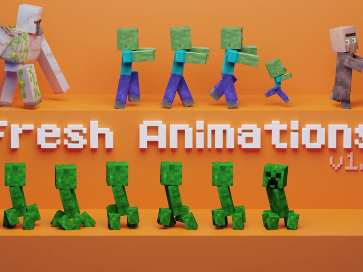 Fresh Animations - Minecraft Texture Pack  →  - Minecraft Tutos