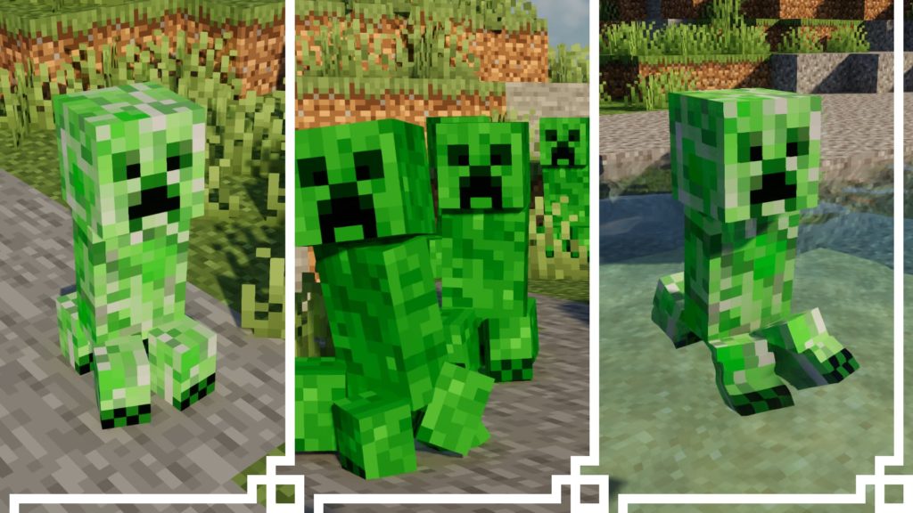 fresh animations texture pack minecraft creeper