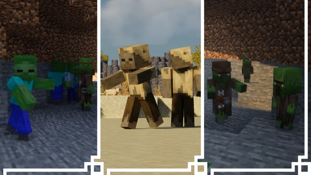 fresh animations texture pack minecraft zombies