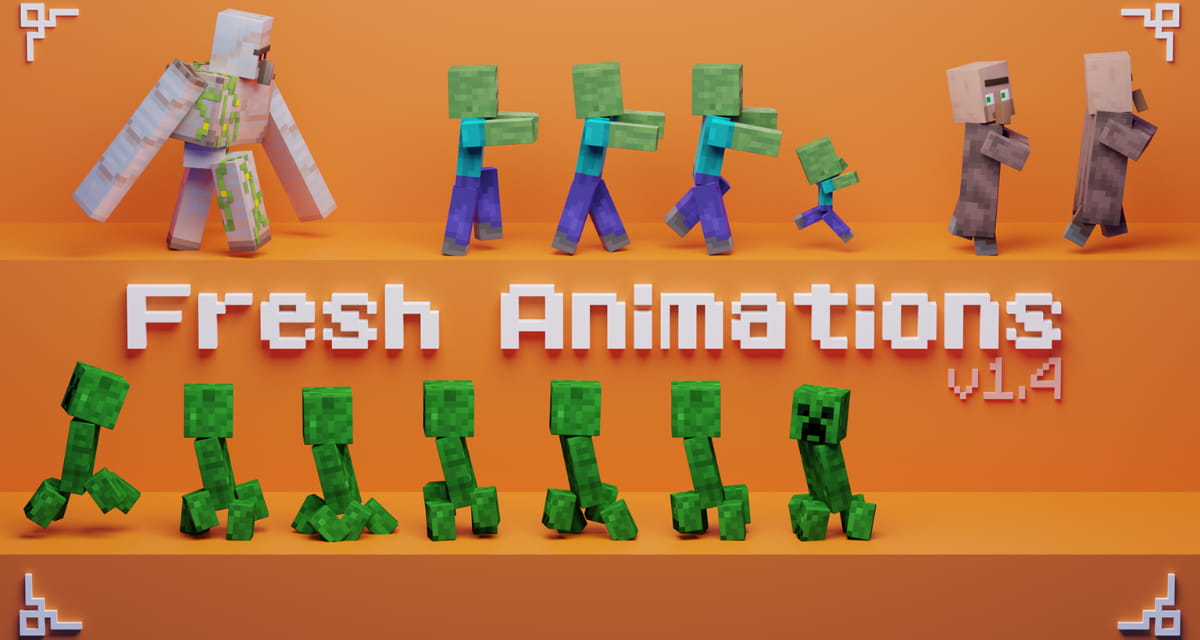 Fresh Animations - Minecraft Texture Pack - 1.13 → 1.20 - Minecraft Tutos