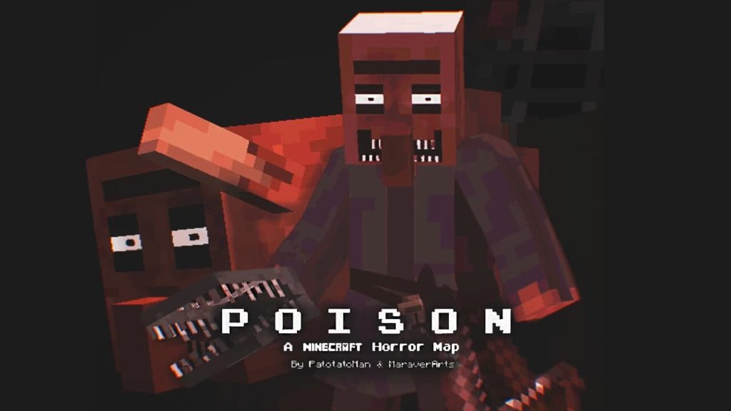 poison map horreur minecraft character