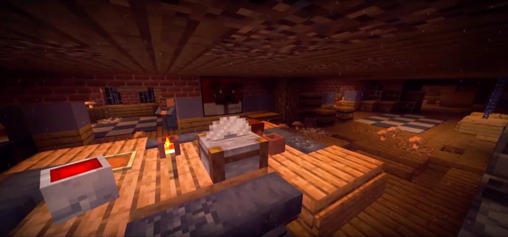 poison map horreur minecraft room