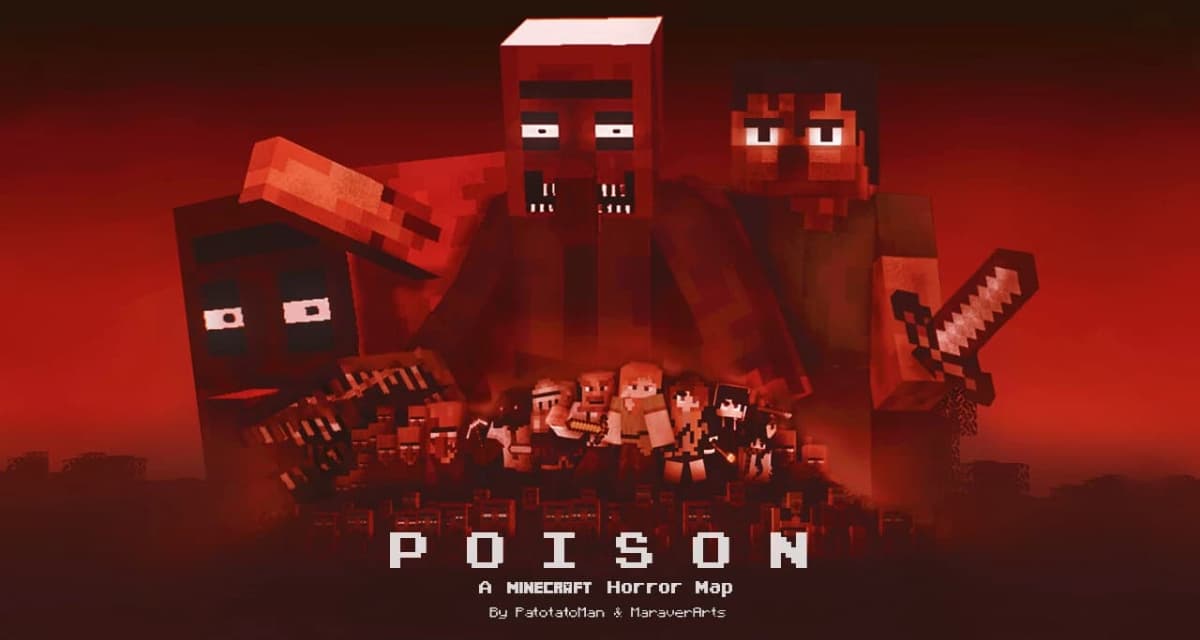 poison map minecraft horror