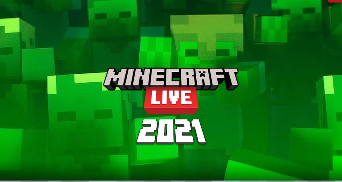 minecraft live 2021 will take place in october the vote for the new creature rigged by youtubers