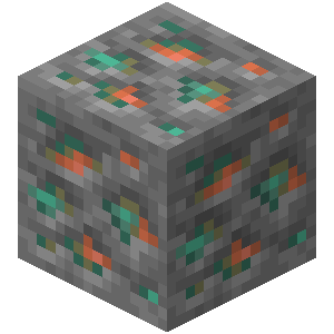 Mineral de cobre Minecraft