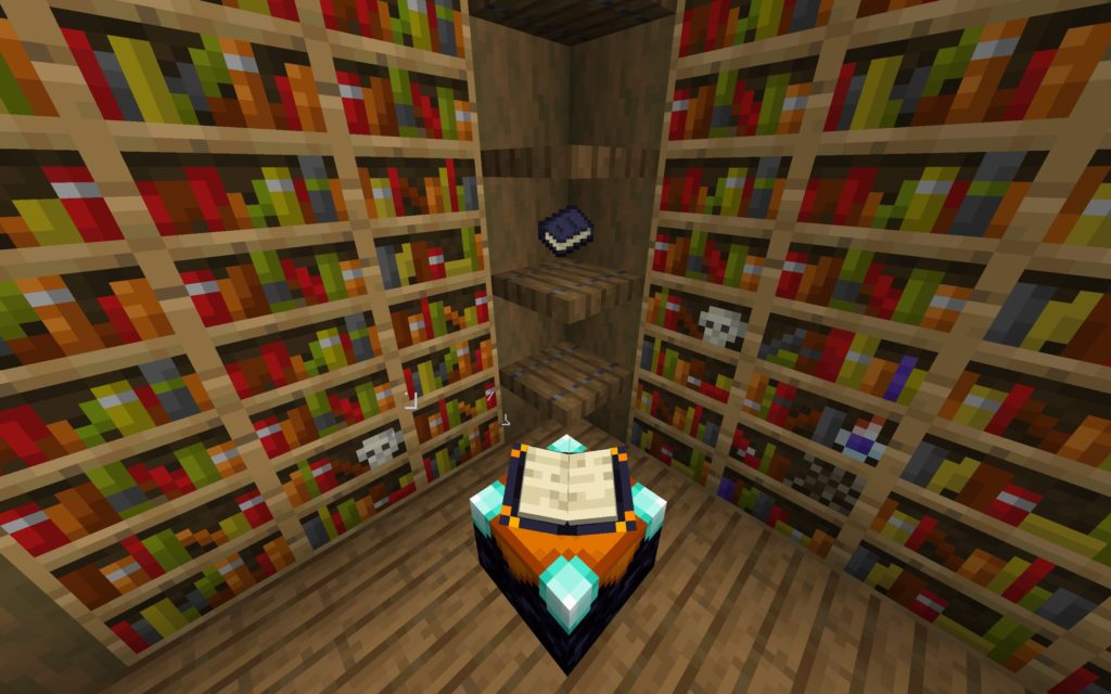 halloween minecraft texture pack books