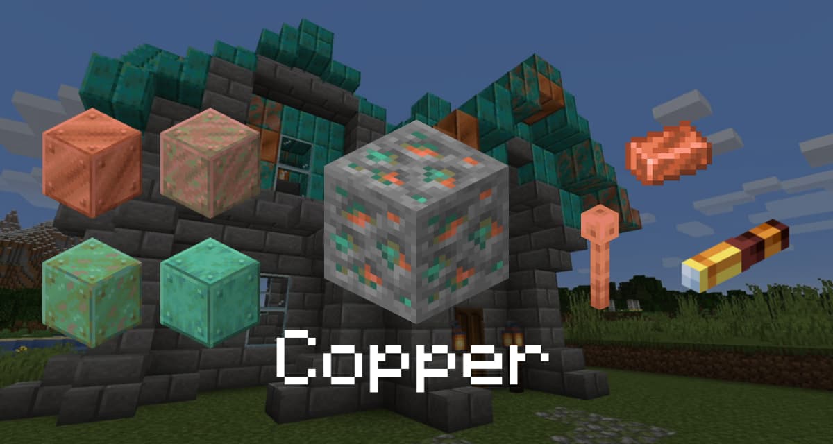 Wie Findet Und Verwendet Man Kupfer In Minecraft Minecraft Tutos