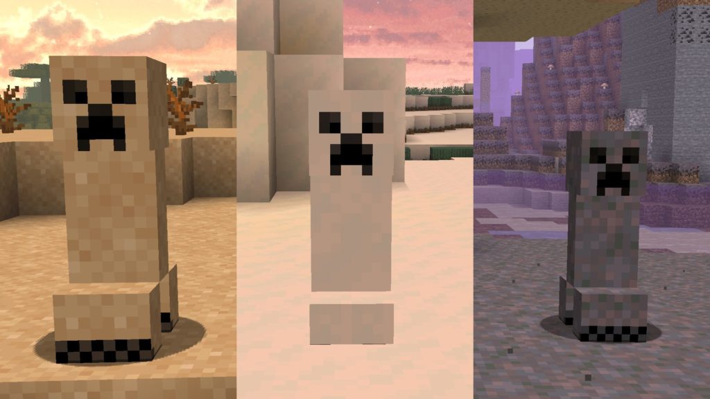 New Default + : other creeper styles