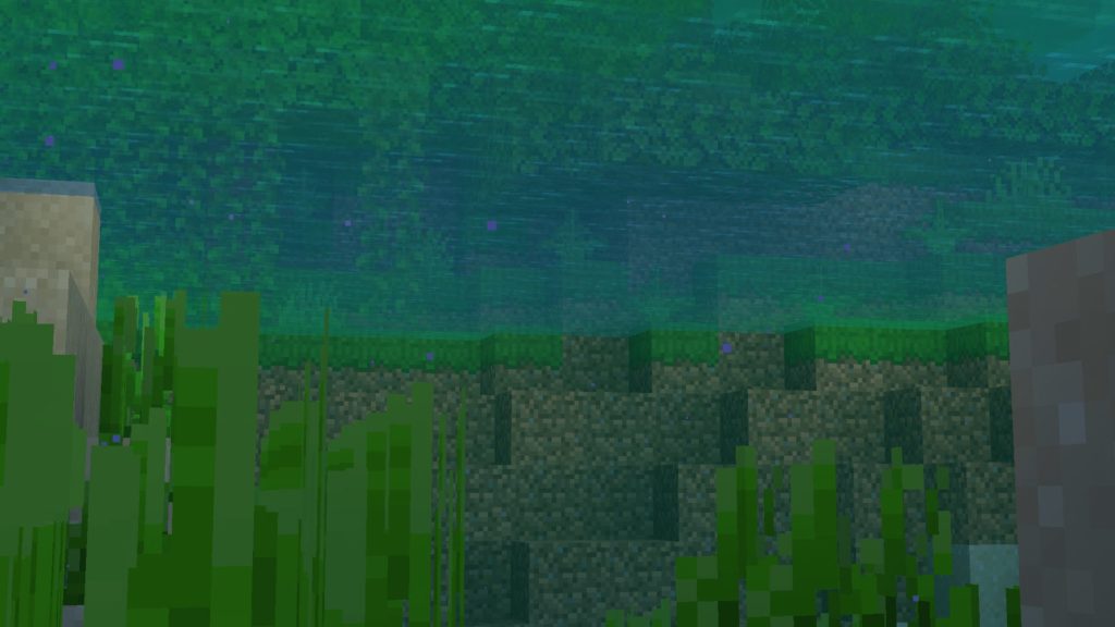 New Default + : blurred effect under water