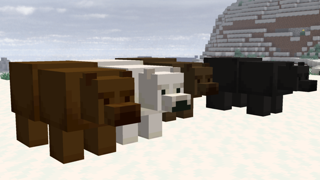 New Default + Different styles for bears