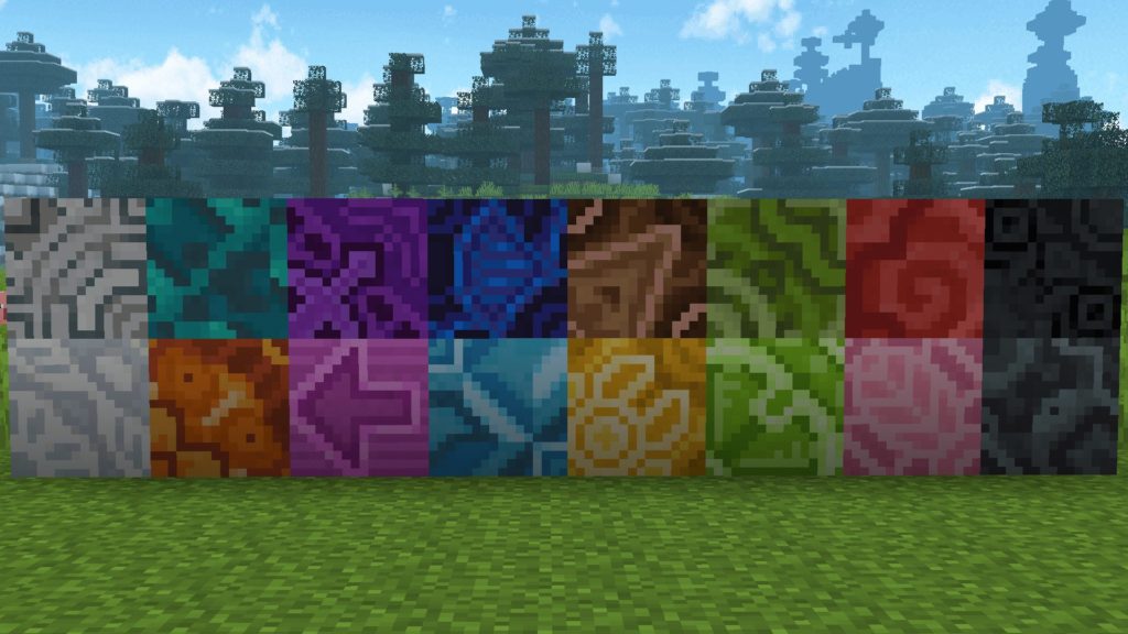 New Default + : Glazed terracotta now has its more consistent colors and definitely matches their respective stain colors.