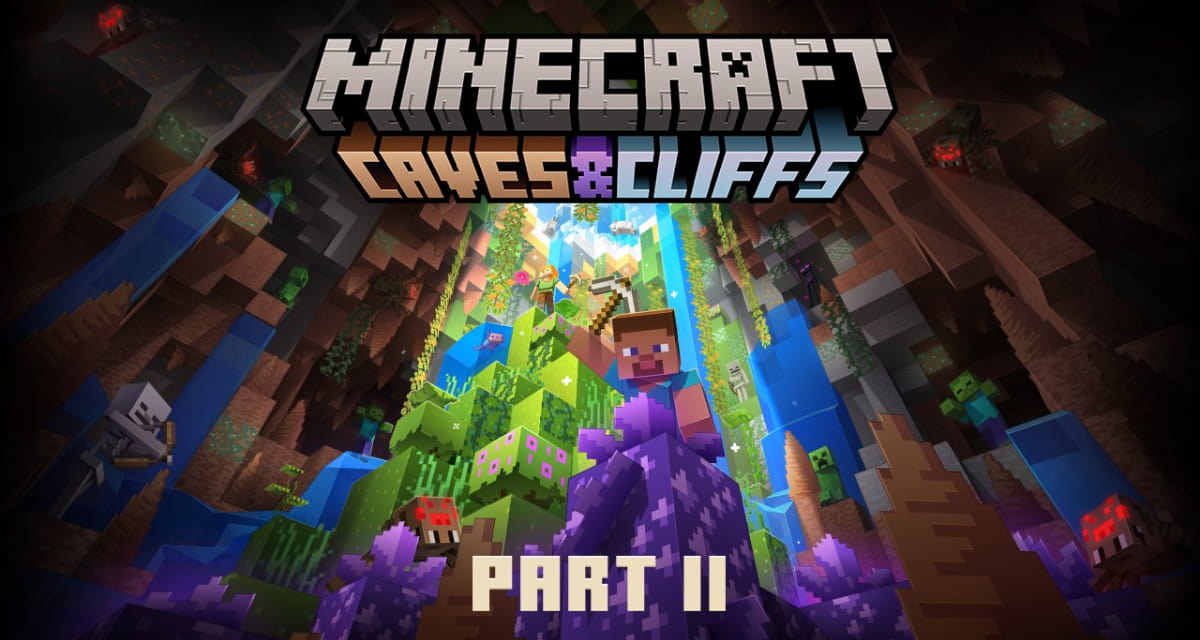 minecraft 1 18 caves and cliffs part 2 released date