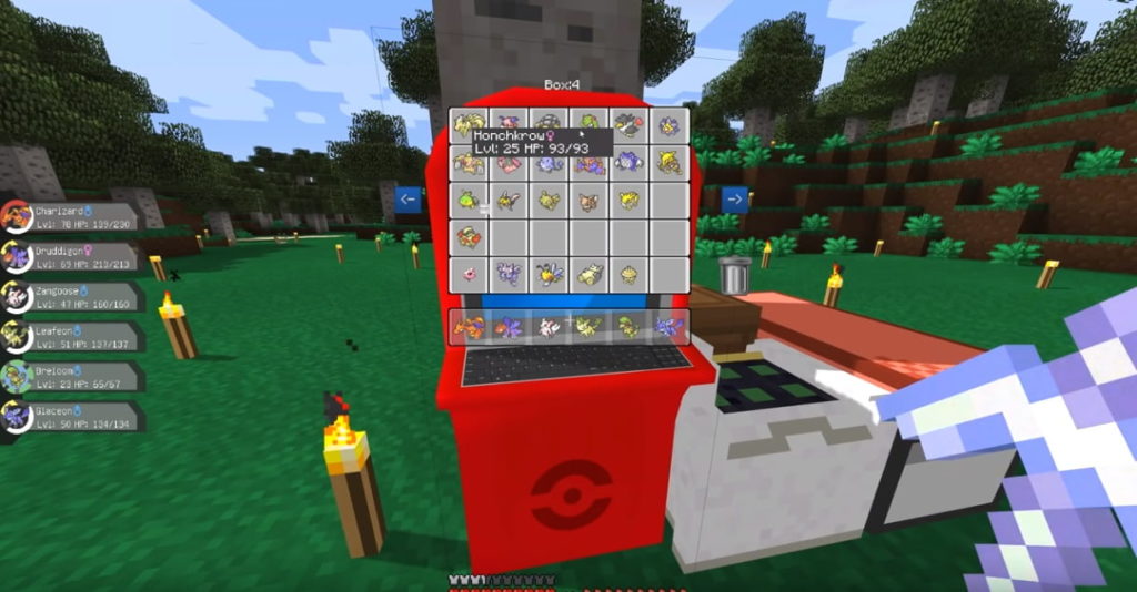 minecraft pixelmon mod 1.7.10 forge