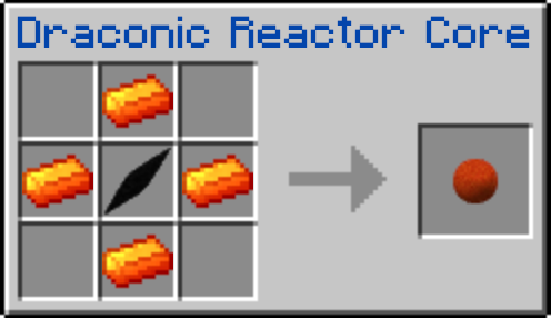 The craft of the Draconic Reactor Core