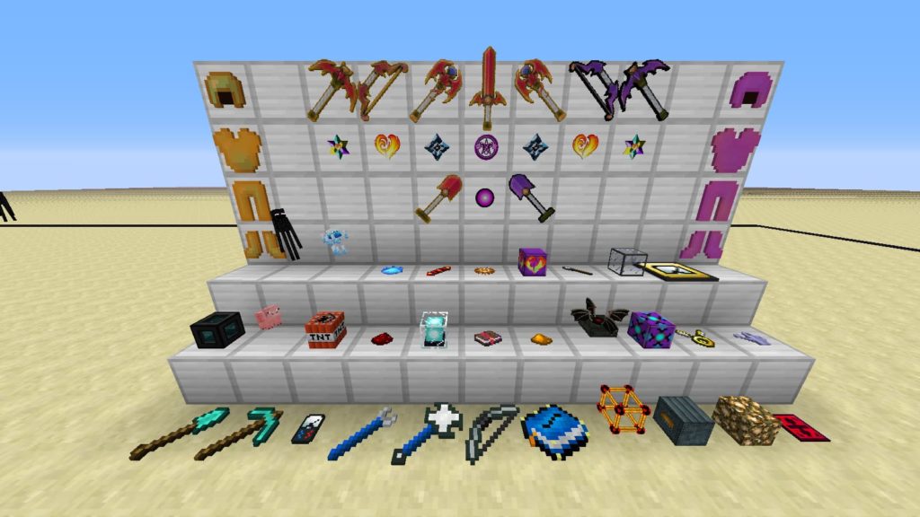 Items added by the Dragonic Evolution mod