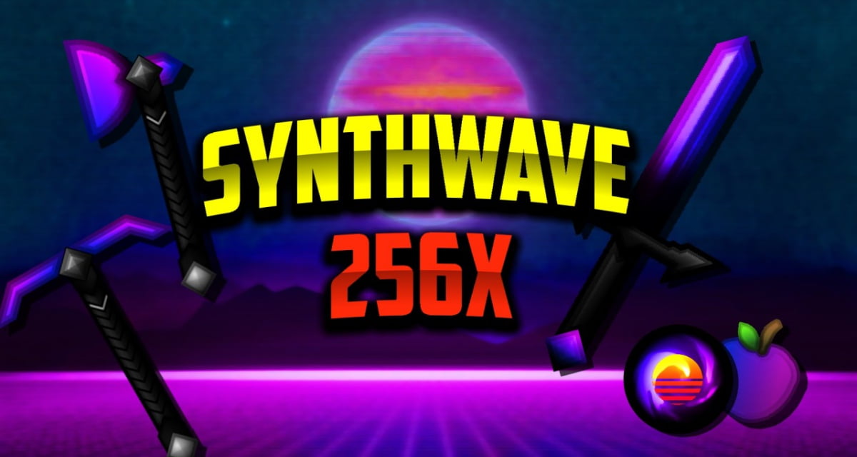[Texture Pack] Synthwave - 1.7 / 1.8 / 1.15 / 1.16