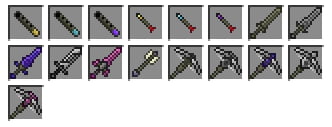 weapons aether minecraft