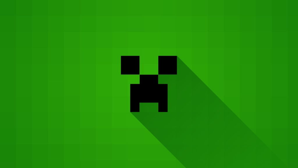 Minecraft bildschirmhintergrund : Kopf-Creeper