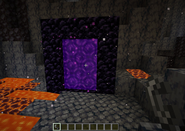 go how to make a nether portal in minecraft