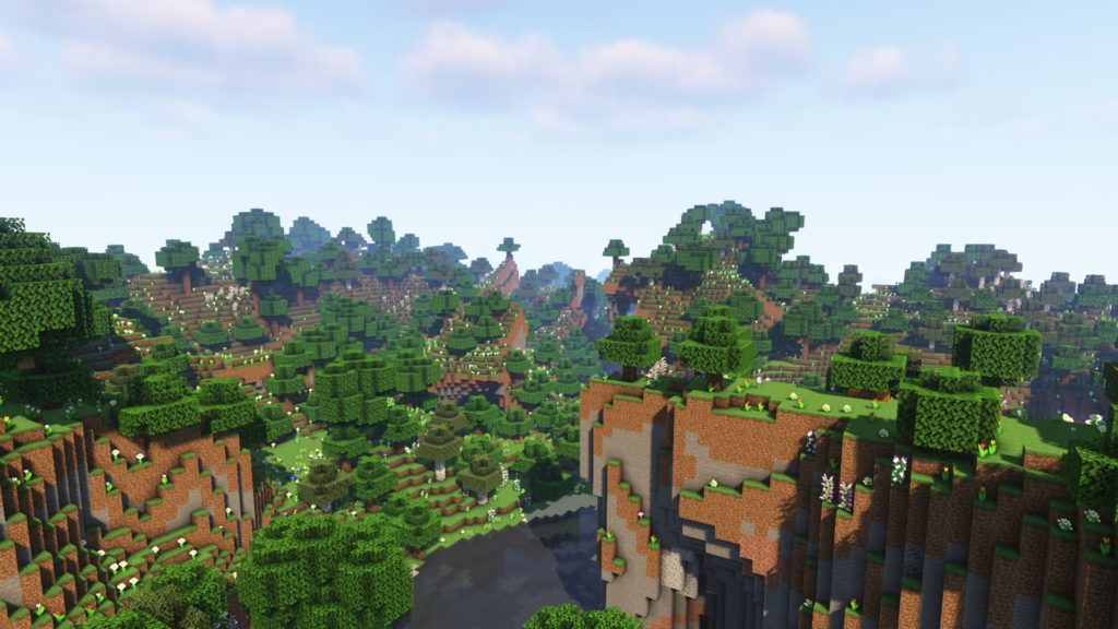 complementary shaders forest