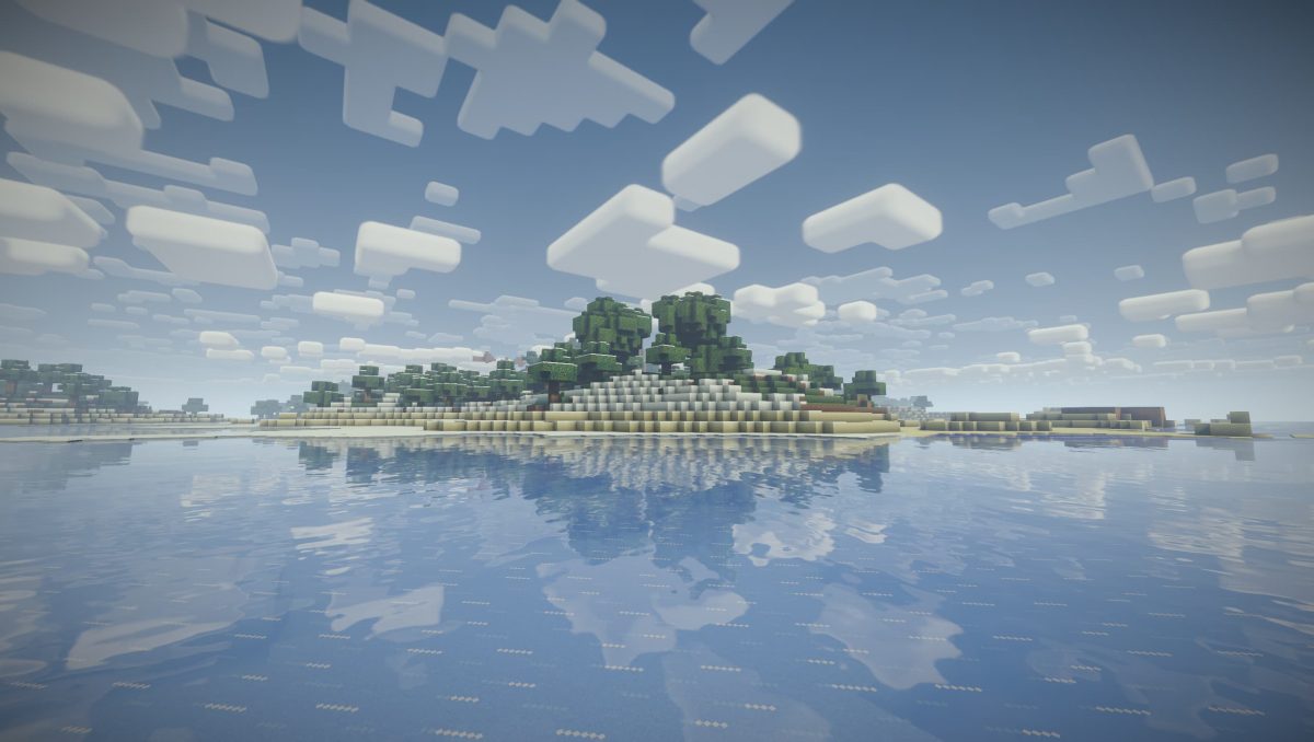 Nostalgia Shader Minecraft : Wasser und Schnee