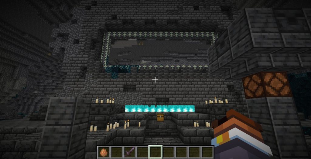 portal warden ancient city minecraft