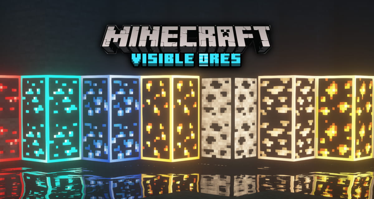 Visible Ores - Texture Pack - 1.15 → 1.19