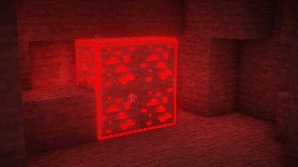 Textura Redstone com embalagem de textura Visible Ores