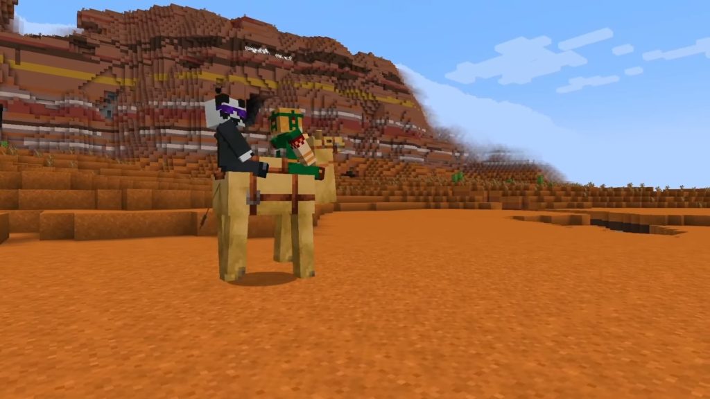 camel minecraft two players