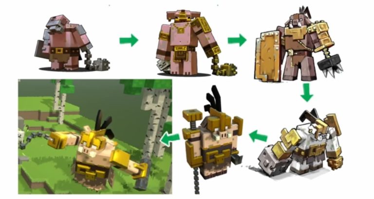 Minecraft Legends: Veja Alguns Dos Novos Mobs Que Você Estará Lutando ...