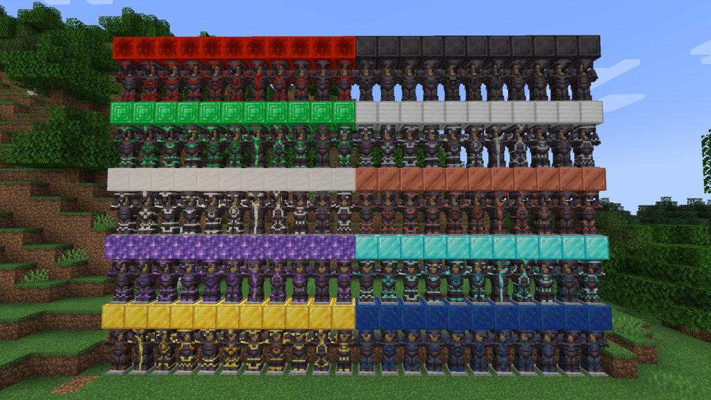 How To Decorate Armor In Minecraft