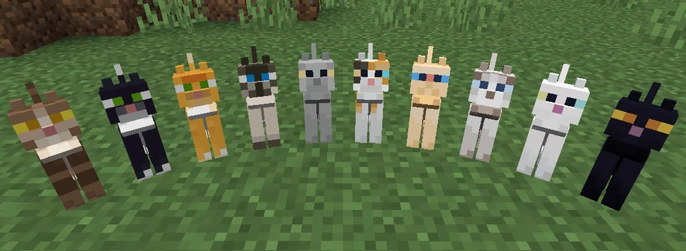 Minecraft Katze Skins