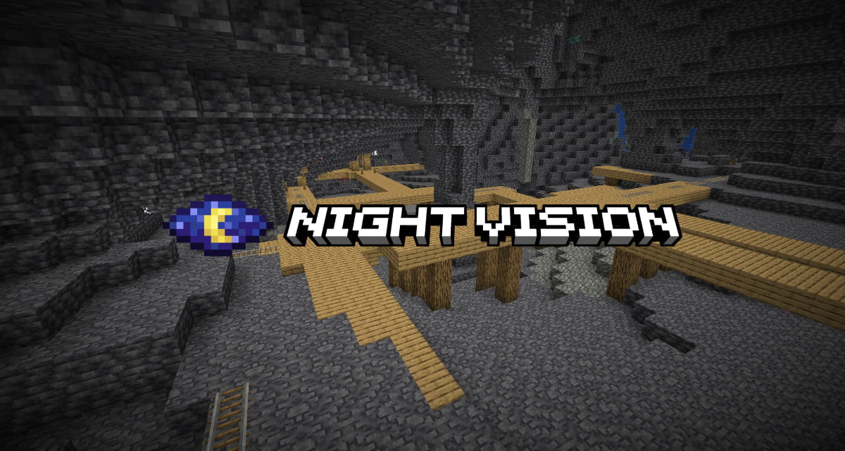 night vision texture pack minecraft