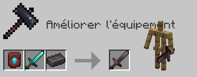 new craft sword netherite minecraft