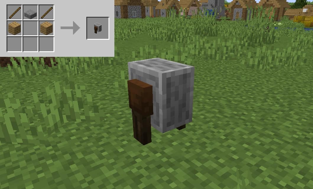 Grindstone Minecraft : how to make and use it ?