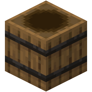 minecraft abrir Barril