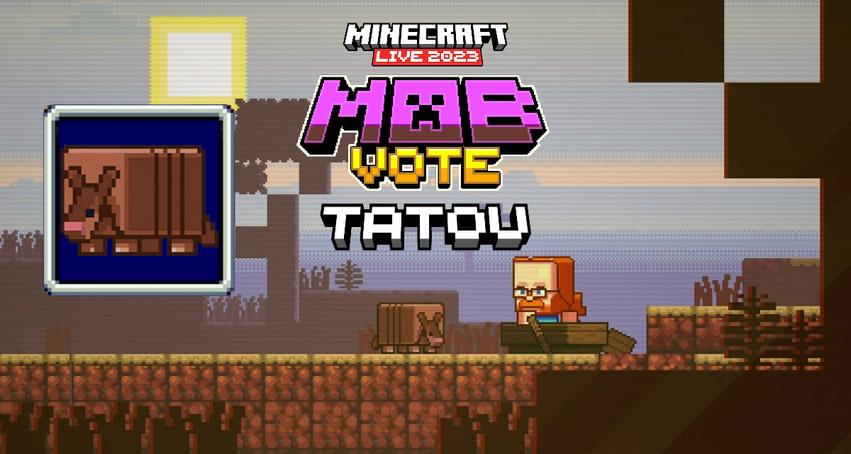 Scopri l'Armadillo ! Il vincitore del Mob Vote 2023 di Minecraft