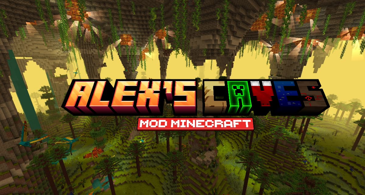 Cuevas de Alex : Nuevas cuevas y biomas - Minecraft Mod - 1.20.1