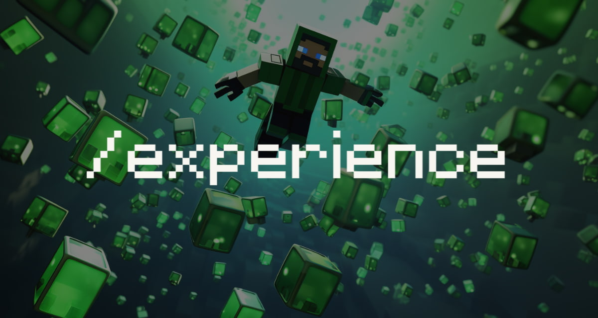 How do I use the /xp and /experience commands in Minecraft ?