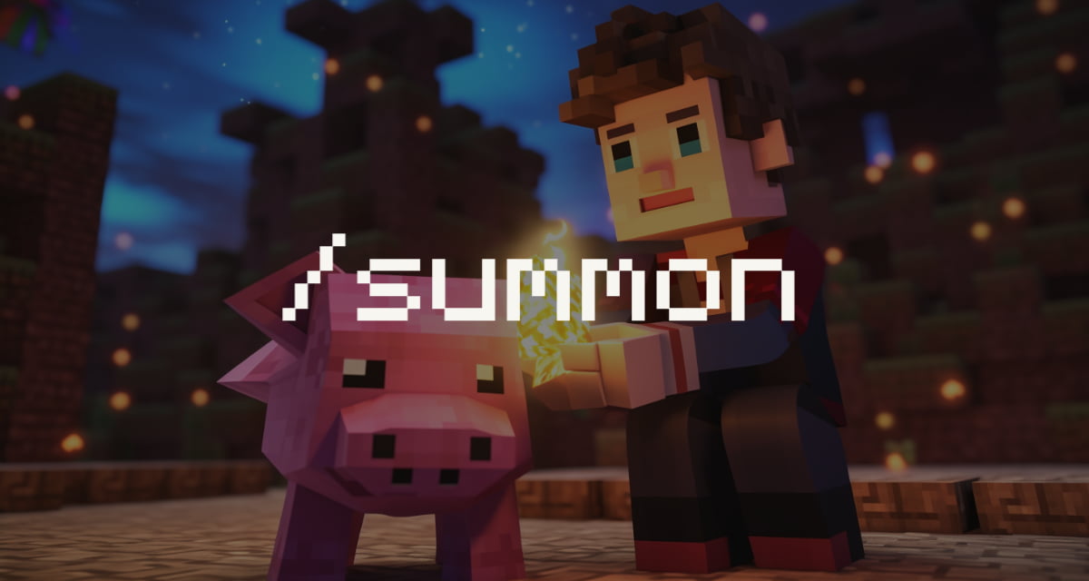 Como posso usar o comando /summon no Minecraft ?