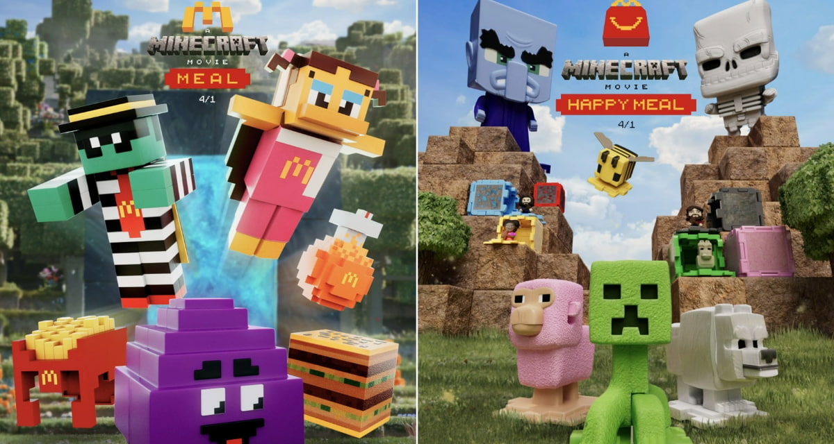 mcdonalds joins the minecraft universe with a limited time movie meal